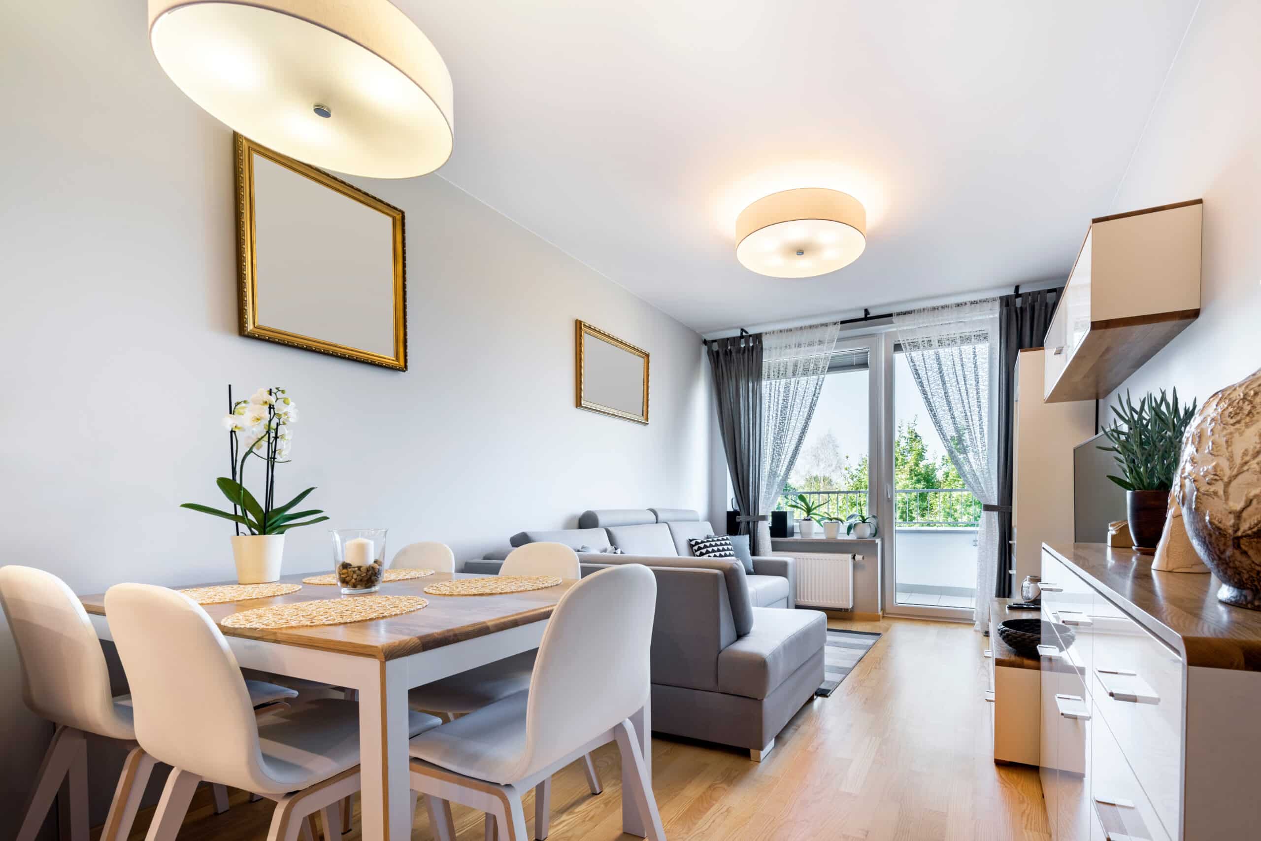 Petit appartement - série consacrée à la décoration d'intérieur moderne